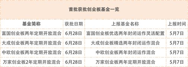 首批创业板战略配售基金要来了！现有基金年内最高赚近50%